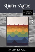 Choppy Waters Quilt Pattern - Happy Little Quilt Shop