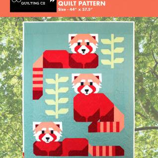 Red Pandas Quilt Pattern - Happy Little Quilt Shop