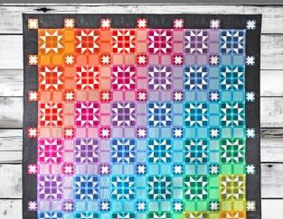 Tartan Star Quilt Pattern - Happy Little Quilt Shop