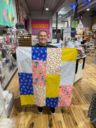 Absolute Beginner Quilt Kit: Fat Quarter Pile Up - Happy Little Quilt Shop