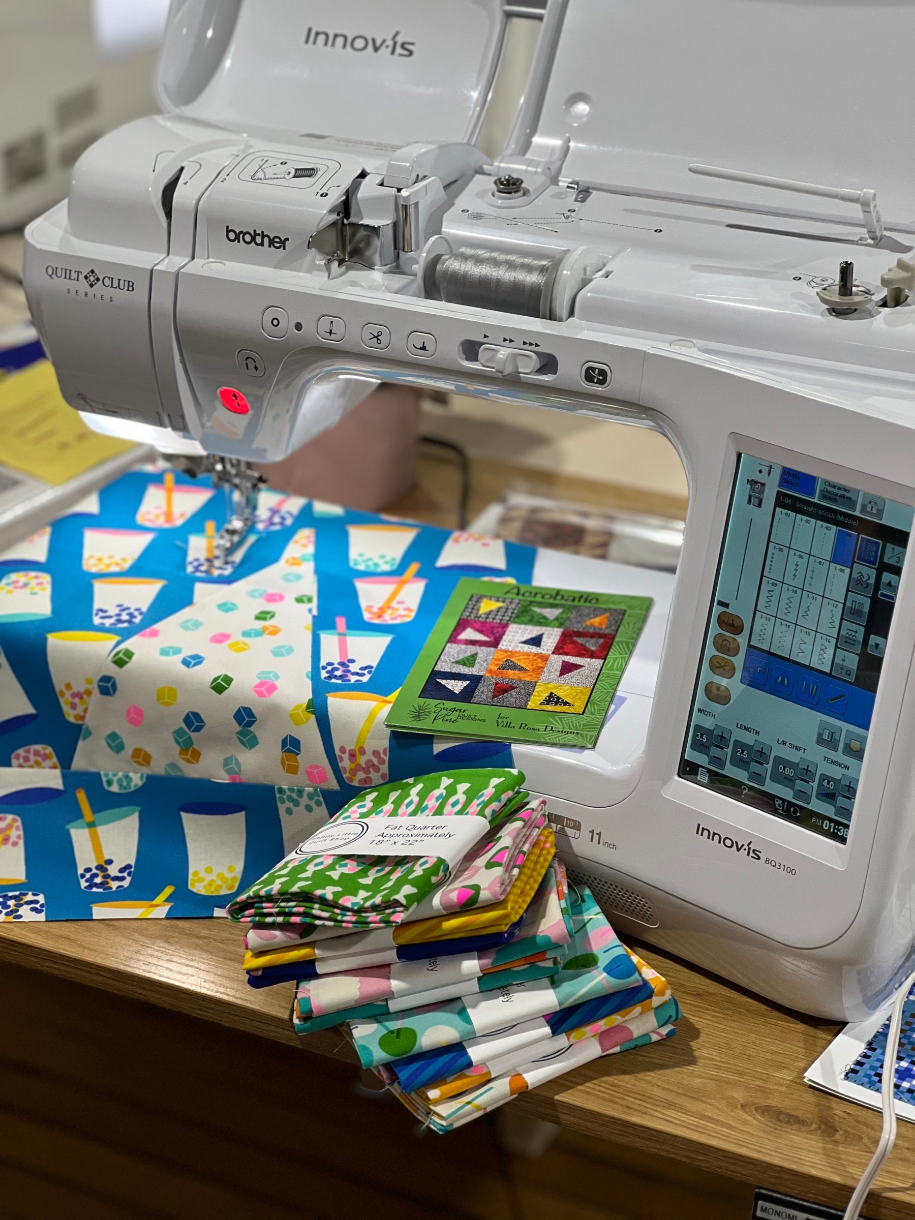 Acrobatic Quilt Kit- Eye Candy Edition - Happy Little Quilt Shop