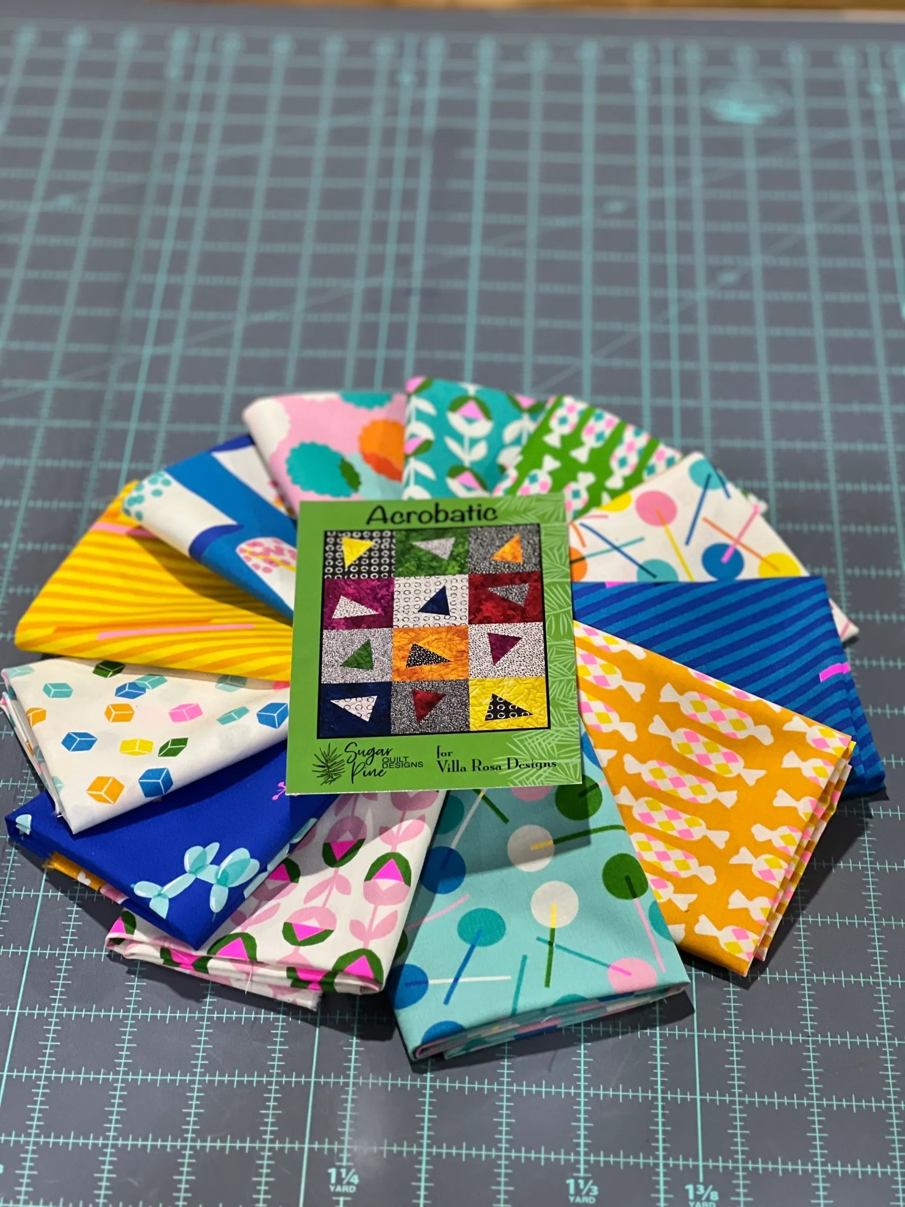 Acrobatic Quilt Kit- Eye Candy Edition - Happy Little Quilt Shop