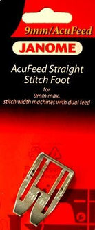 Acufeed Straight Stitch 9mm - Happy Little Quilt Shop