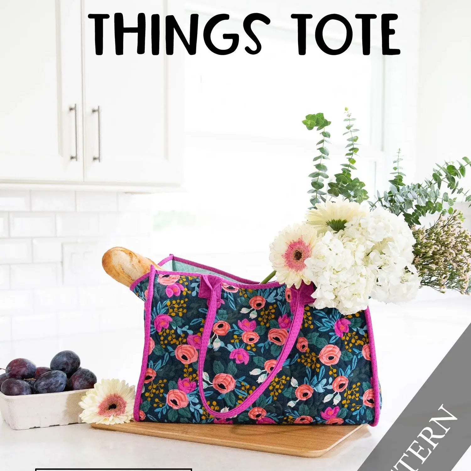 All The Things Tote by Knot + Thread Designs - Happy Little Quilt Shop
