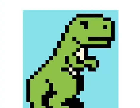 Animals: T-Rex Lap Quilt Pattern - Happy Little Quilt Shop