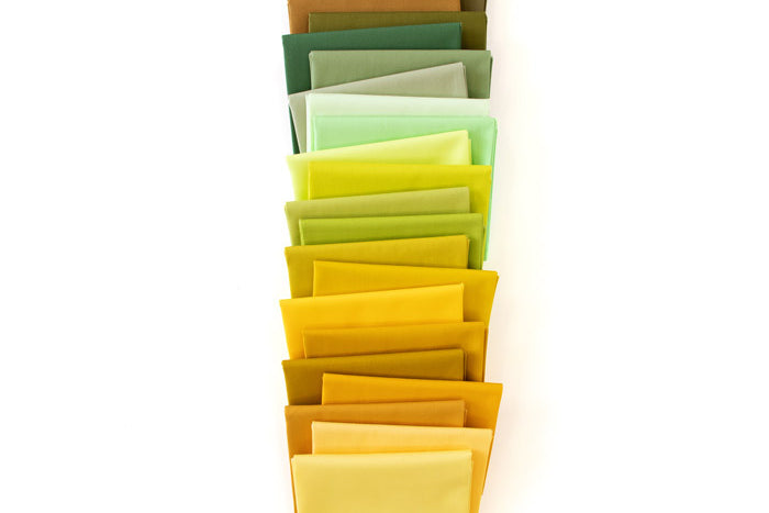 Art Gallery Pure Solids Fat Quarter Bundle-Sprouting Edition - Happy Little Quilt Shop