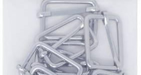 Slide Adjuster Buckles 1in Nickel - Happy Little Quilt Shop