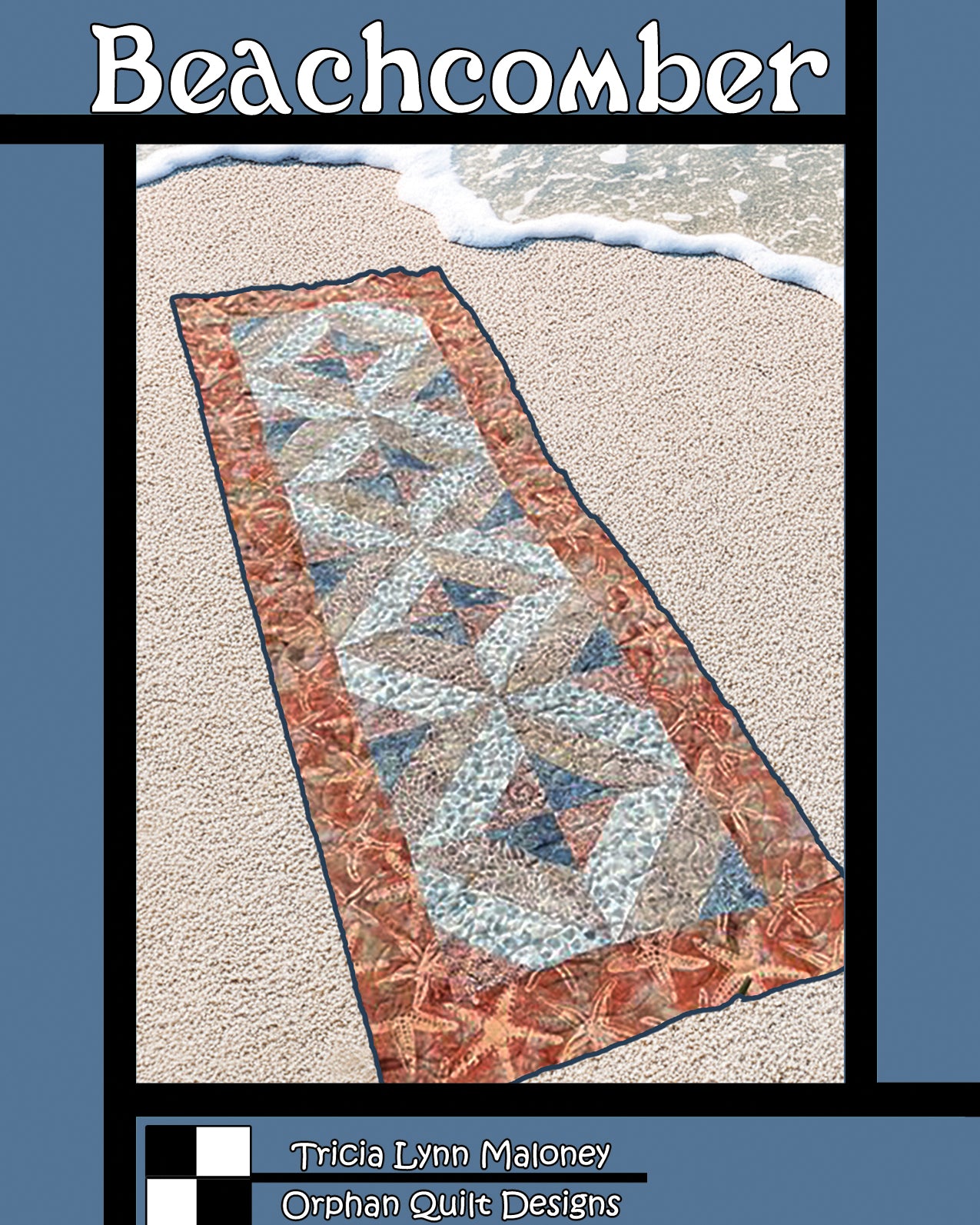Beachcomber Table Runner Kit (Villa Rosa Pattern) - Happy Little Quilt Shop