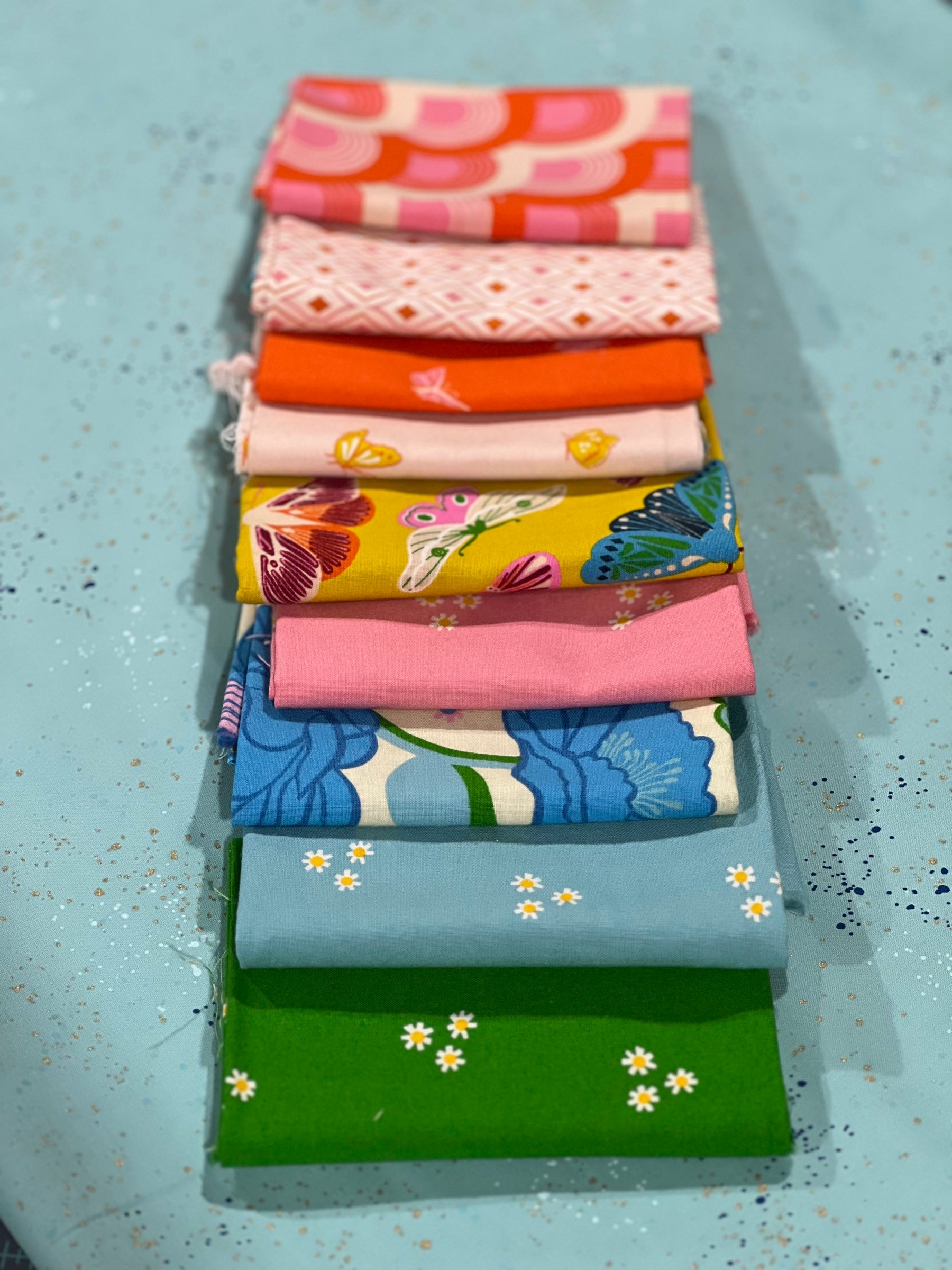 Bear Camp Quilt Kit- Scrappy Flowerland Edition - Happy Little Quilt Shop