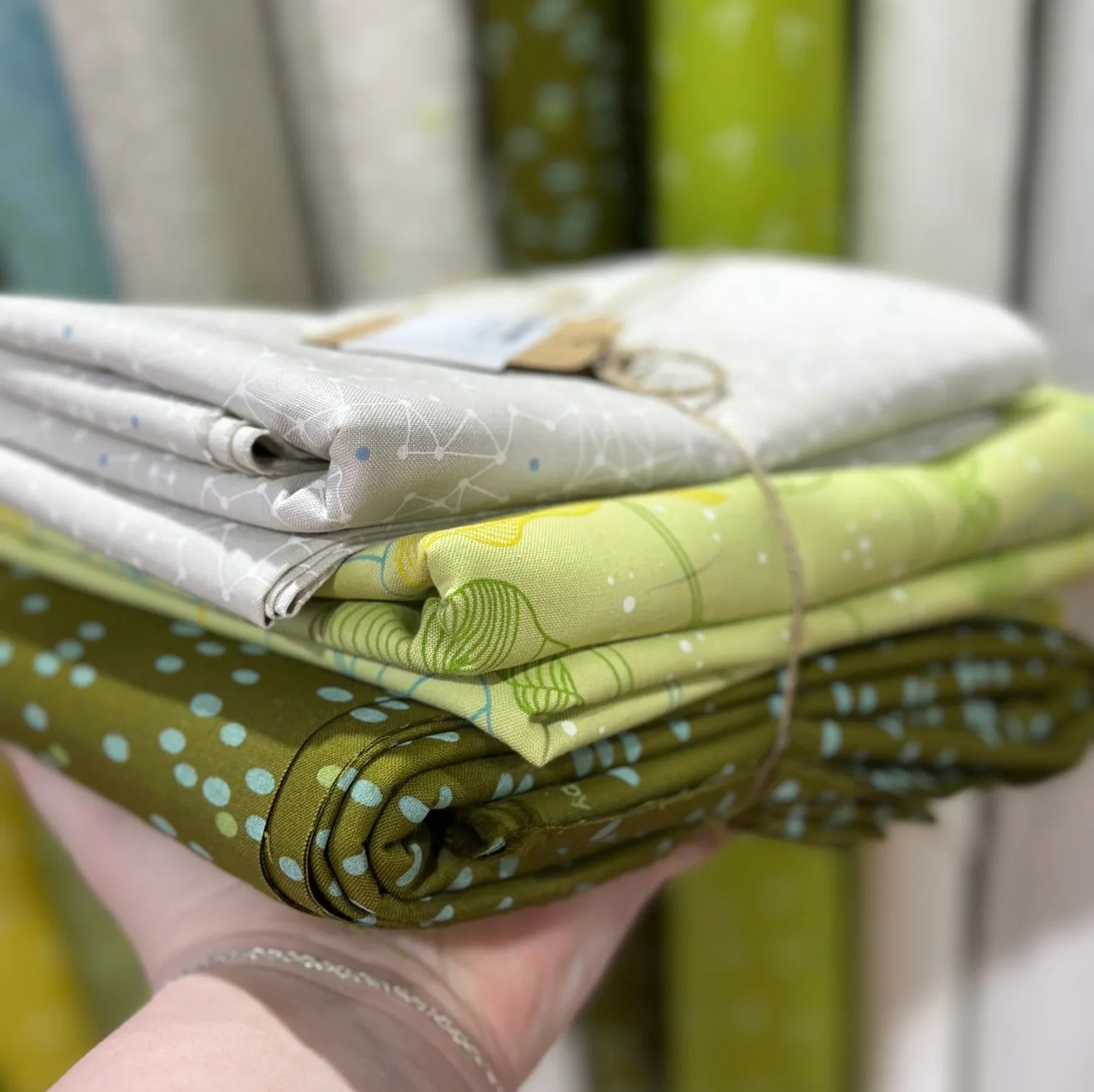 Best Buds Quilt Kit- Olive You Edition - Happy Little Quilt Shop