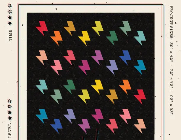 Bolt Quilt Pattern by Taralee Quiltery - Happy Little Quilt Shop