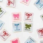 Bows Handmade Quilt Labels - Happy Little Quilt Shop