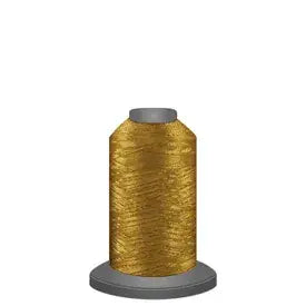 Bright Gold Glisten Thread - Metallic 60089 - Happy Little Quilt Shop