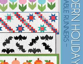 Modern Holiday Table Runners Pattern Cluck Cluck Sew - Happy Little Quilt Shop