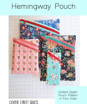 Hemingway Pouch - Happy Little Quilt Shop