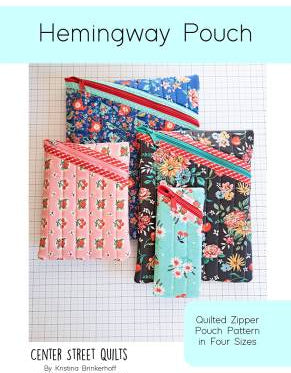 Hemingway Pouch - Happy Little Quilt Shop