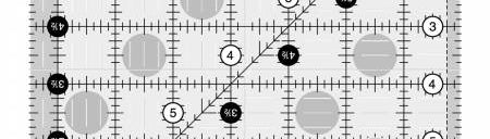 Creative Grids Quilt Ruler 7-1/2in Square - Happy Little Quilt Shop