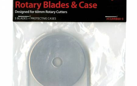 Creative Grids 60mm Replacement Rotary Blade 5pk - Happy Little Quilt Shop