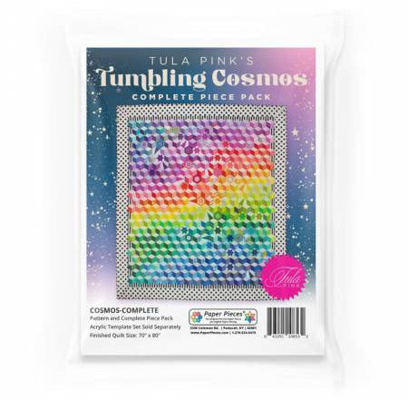 Tumbling Cosmos Pattern and Paper Pieces - Happy Little Quilt Shop