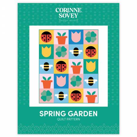 Spring Garden Quilt Pattern - Happy Little Quilt Shop