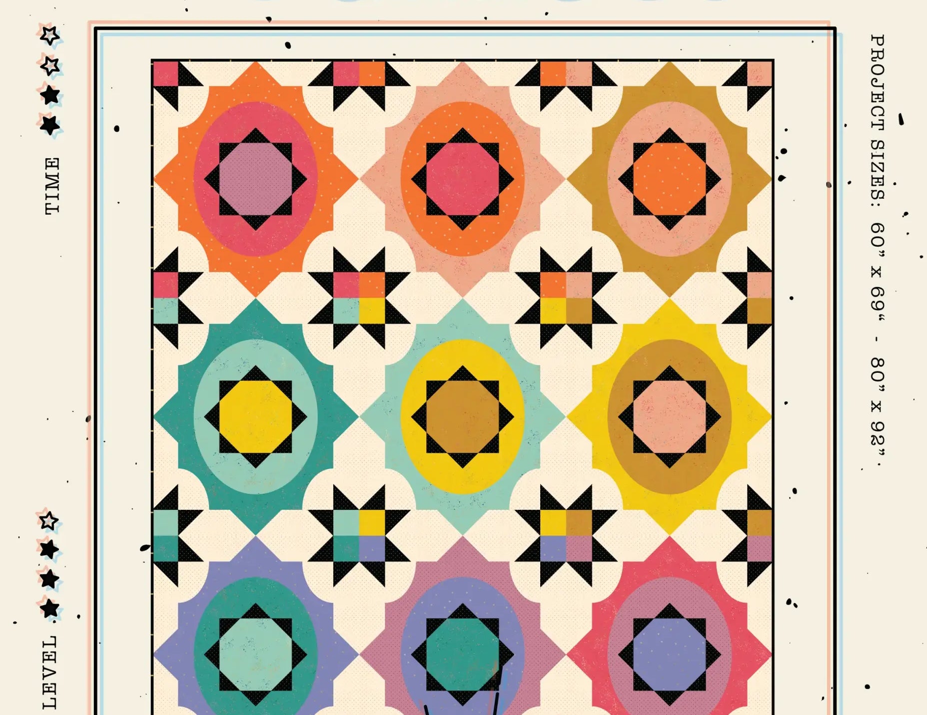 Cameos Quilt Pattern TLQ 1020 by Taralee Quiltery - Happy Little Quilt Shop