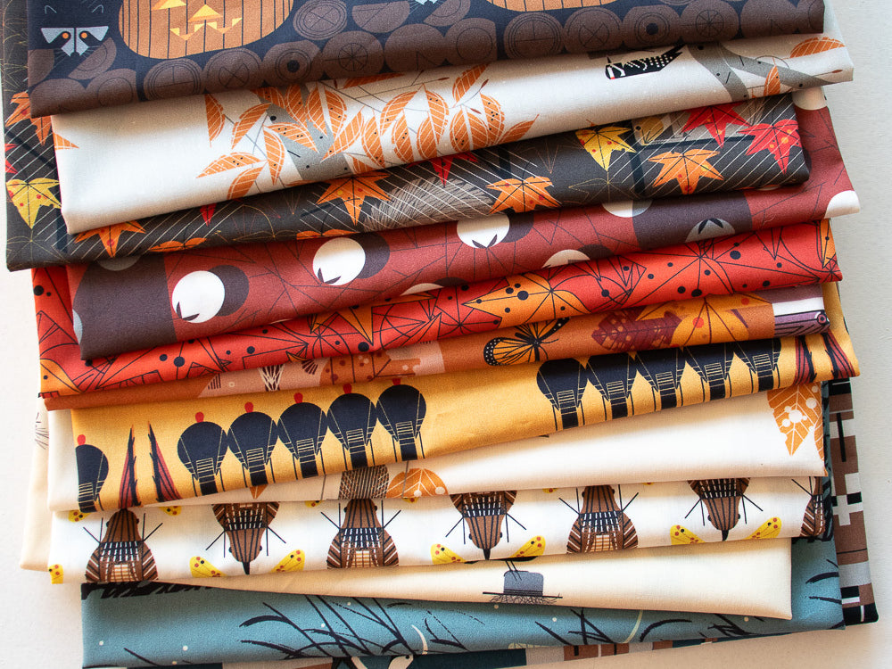 Charley Harper Harvest Vol 3 - Fat Quarter Bundle - Happy Little Quilt Shop