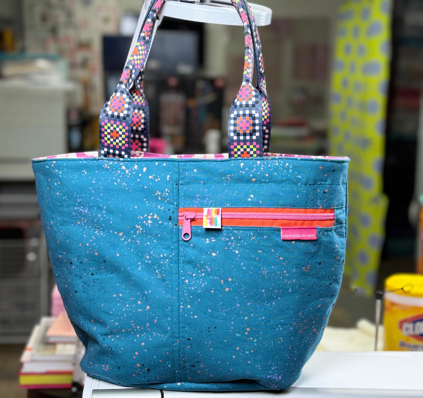 Crescent Tote - Happy Little Quilt Shop