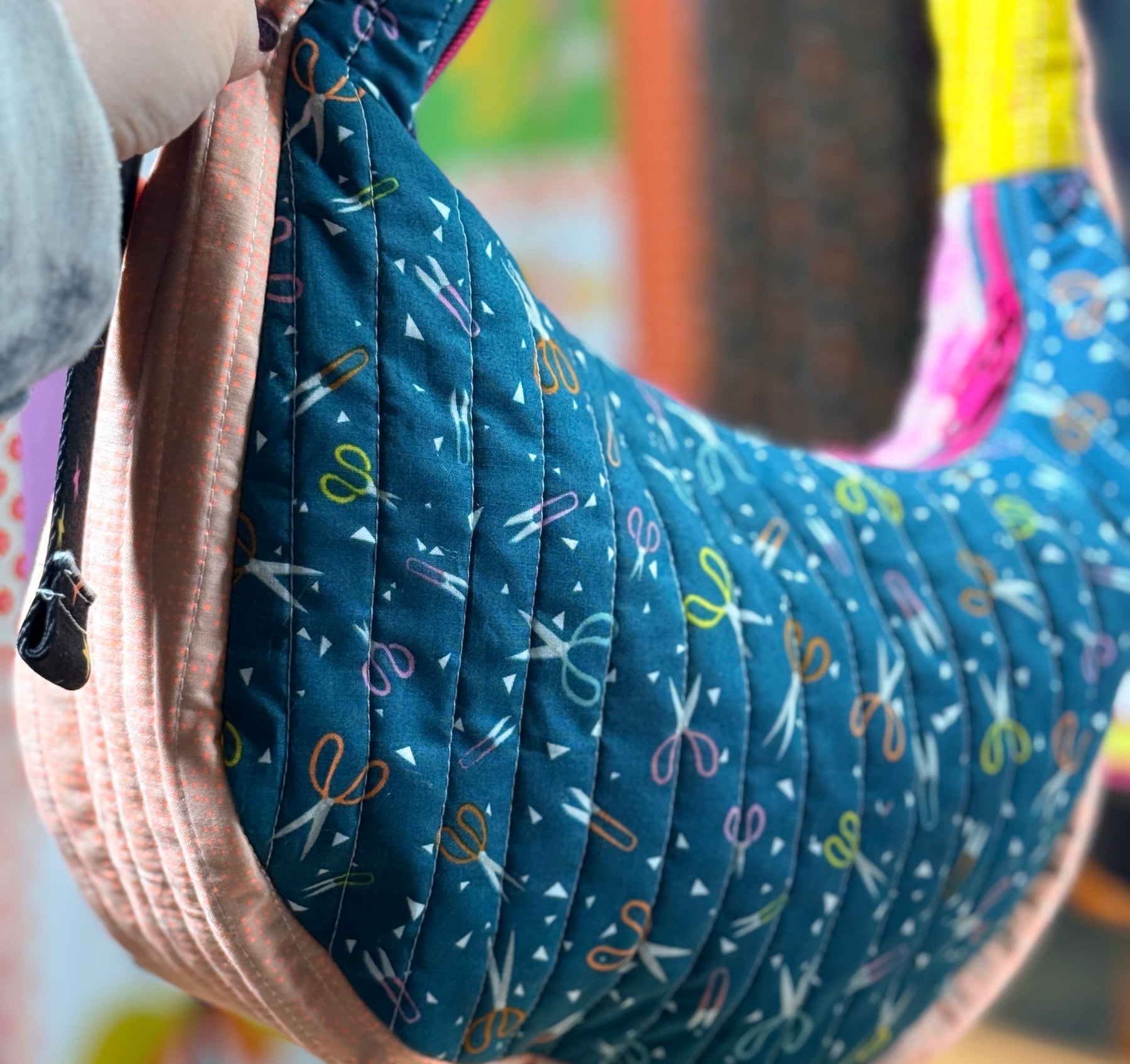 Crescentwood Quilted Bag - Happy Little Quilt Shop