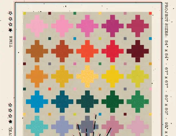 Crumb Coat Quilt Pattern TLQ 1016 by Taralee Quiltery - Happy Little Quilt Shop