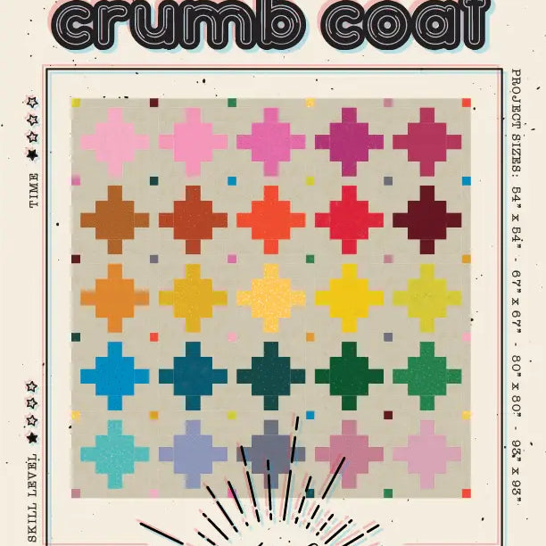 Crumb Coat Quilt Pattern TLQ 1016 by Taralee Quiltery - Happy Little Quilt Shop