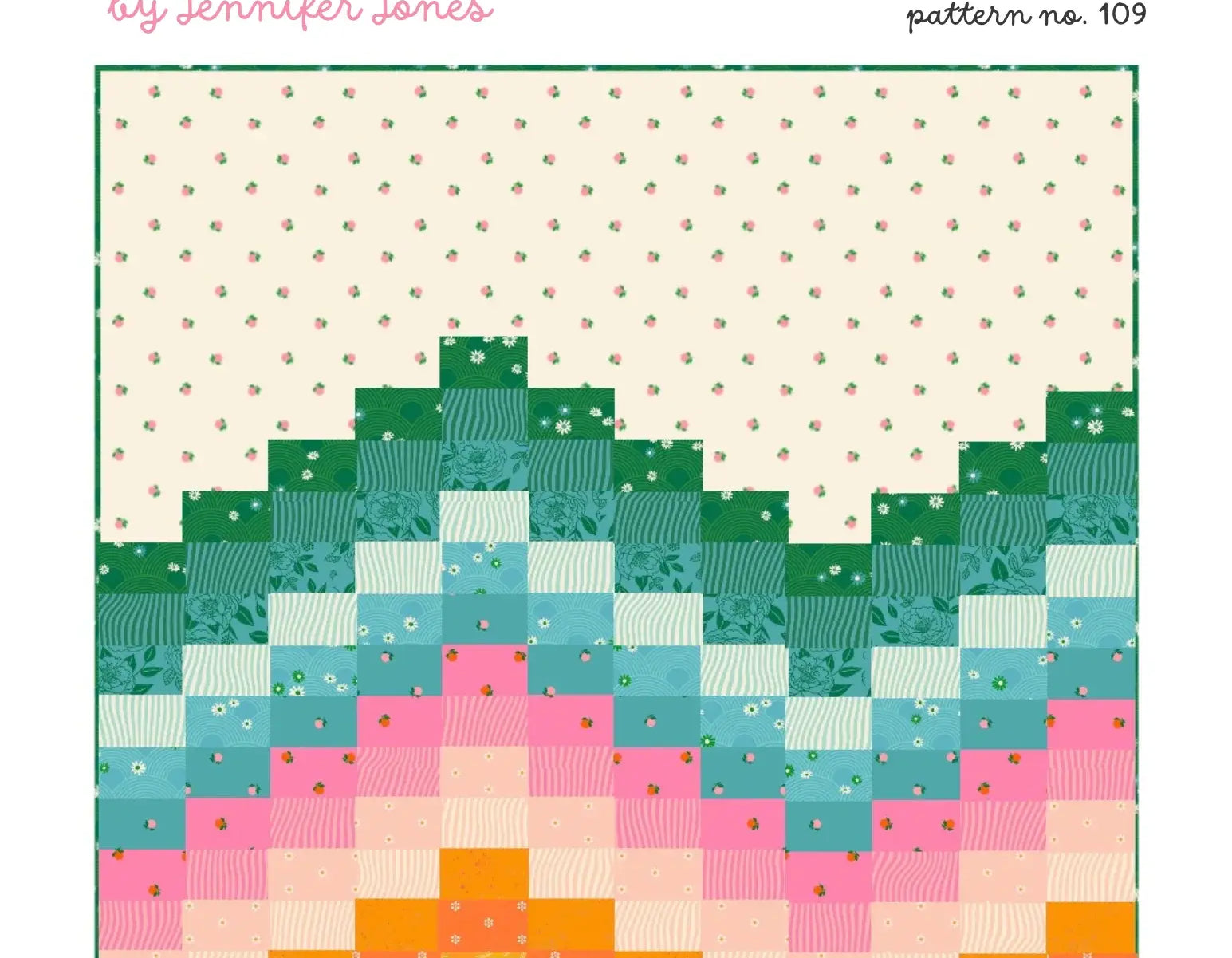 Ebb and Flow Quilt Pattern by Jennifer Jones of Penelope Handmade - Happy Little Quilt Shop