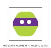 English Paper Piecing: Hero in a Half Shell - Happy Little Quilt Shop