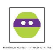 English Paper Piecing: Hero in a Half Shell - Happy Little Quilt Shop