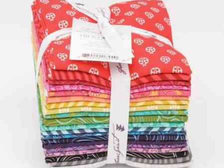 Fat Quarter Original True Colors Tula Pink 20pcs/bundle