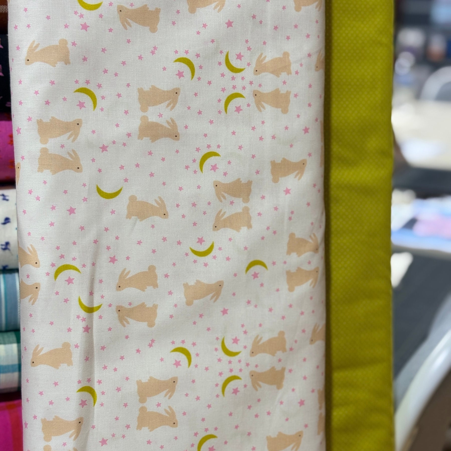 Fairgrounds by Suzy Quilts Quilt Kit (Warp and Weft Wovens) - Happy Little Quilt Shop