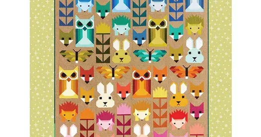 Fancy Forest Rhoda Ruth Original Elizabeth Hartman Quilt Kit - Happy Little Quilt Shop