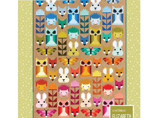 Fancy Forest Rhoda Ruth Original Elizabeth Hartman Quilt Kit - Happy Little Quilt Shop