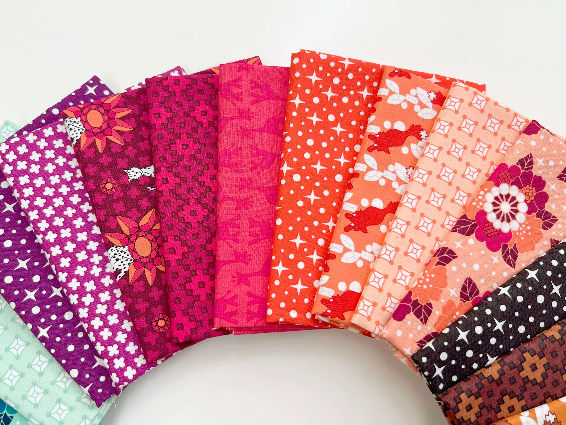 Fancy Forest Rhoda Ruth Original Elizabeth Hartman Quilt Kit - Happy Little Quilt Shop
