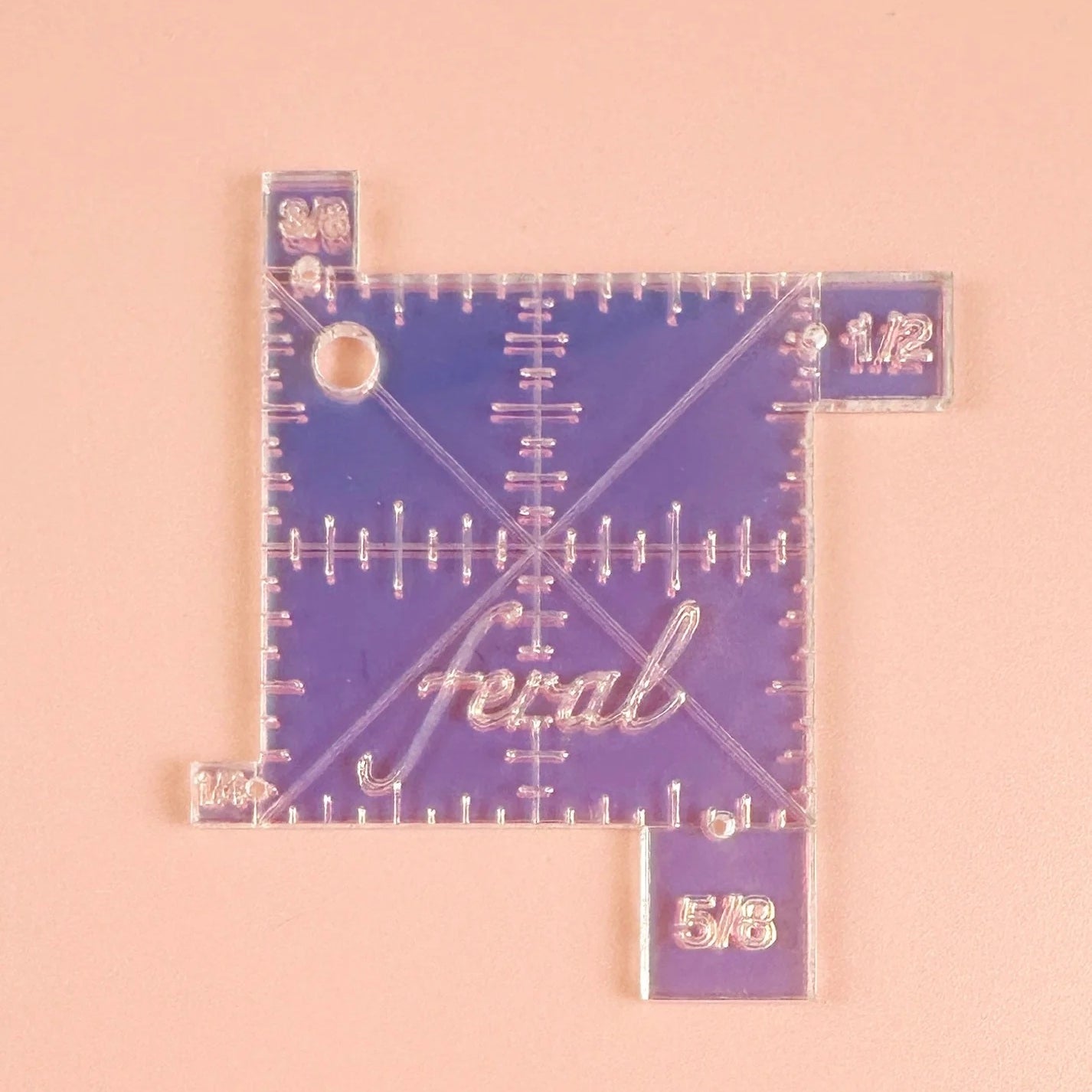 Feral Notions Iridescent Seam Guage - Happy Little Quilt Shop