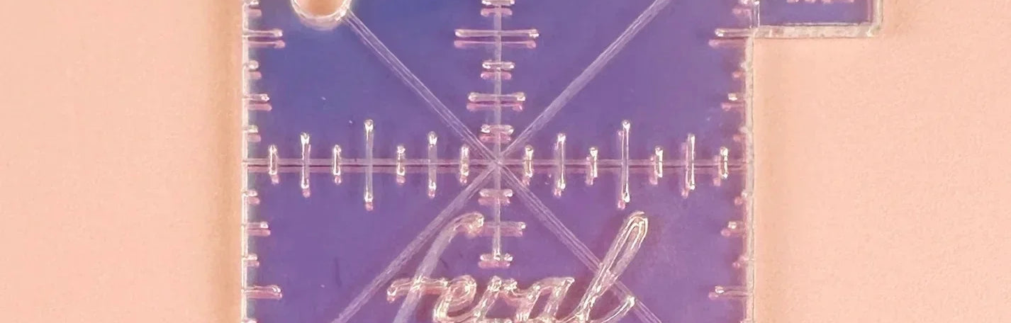 Feral Notions Iridescent Seam Guage - Happy Little Quilt Shop