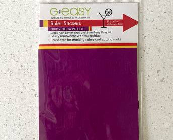 G-Easy Ruler Stickers - Fruity Fiesta Palette - Happy Little Quilt Shop