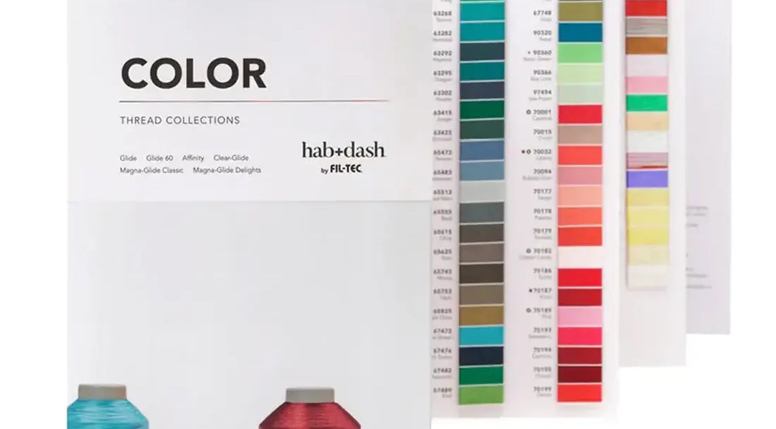 Glide Color Card - Happy Little Quilt Shop