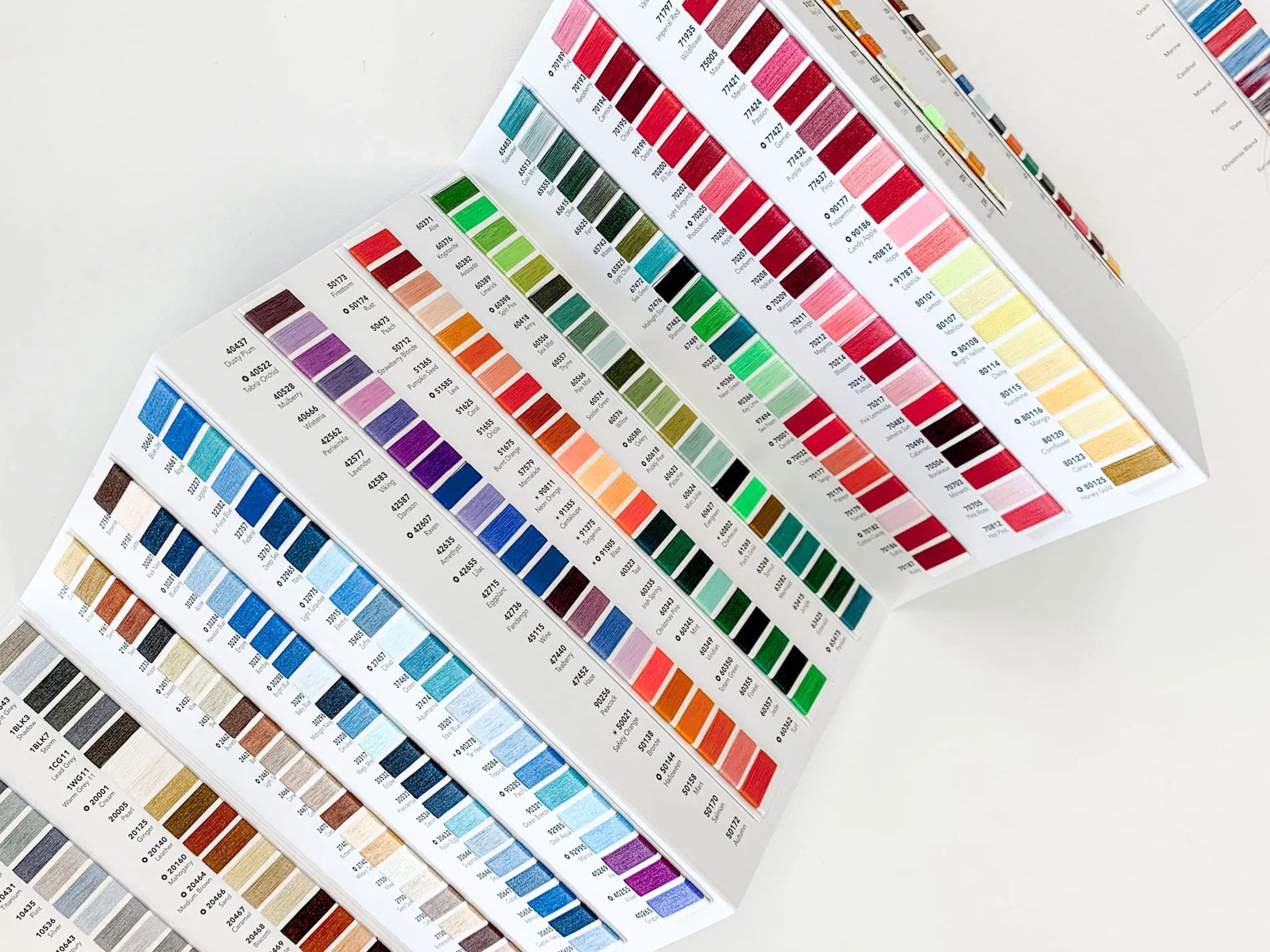 Glide Thread Color Guide - Happy Little Quilt Shop