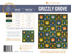 Grizzly Grove Pen and Paper Patterns Kit- Throw Size - Happy Little Quilt Shop