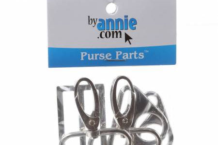 Hardware Set 3850 - 1-1/2in Nickel - Happy Little Quilt Shop