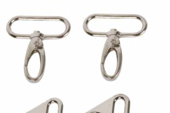 Hardware Set 3950 1-1/2in Nickel - Happy Little Quilt Shop