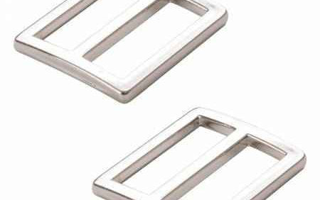 Slider Flat Widemouth 1in Nickel Set of Two