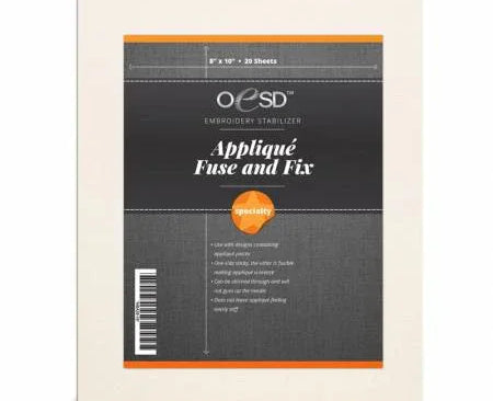 Applique Fuse and Fix Sheets 8inX10in - Happy Little Quilt Shop