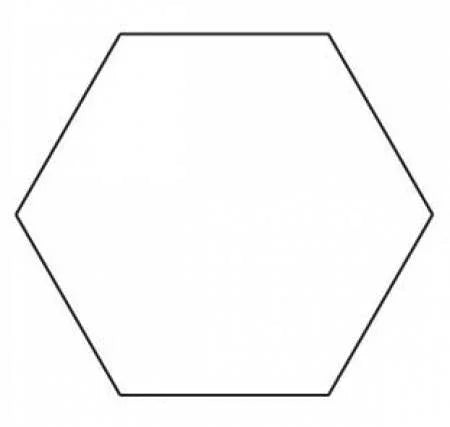 1in Hexagon Papers (100 pieces per bag) - Happy Little Quilt Shop