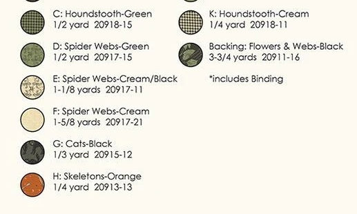 Happy Haunt Kit - Happy Little Quilt Shop